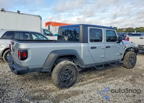 2024 Jeep Gladiator Sport z USA, uszkodzony, nr VIN 1C6HJTAGXRL103569